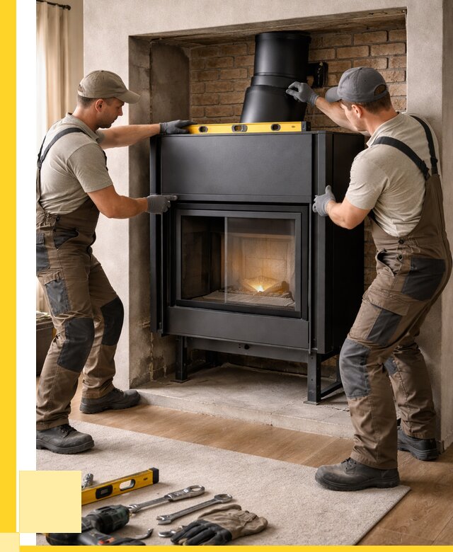 Установка каминных топок в Киселёвске под ключ от 18506 р. | ЭриданКис