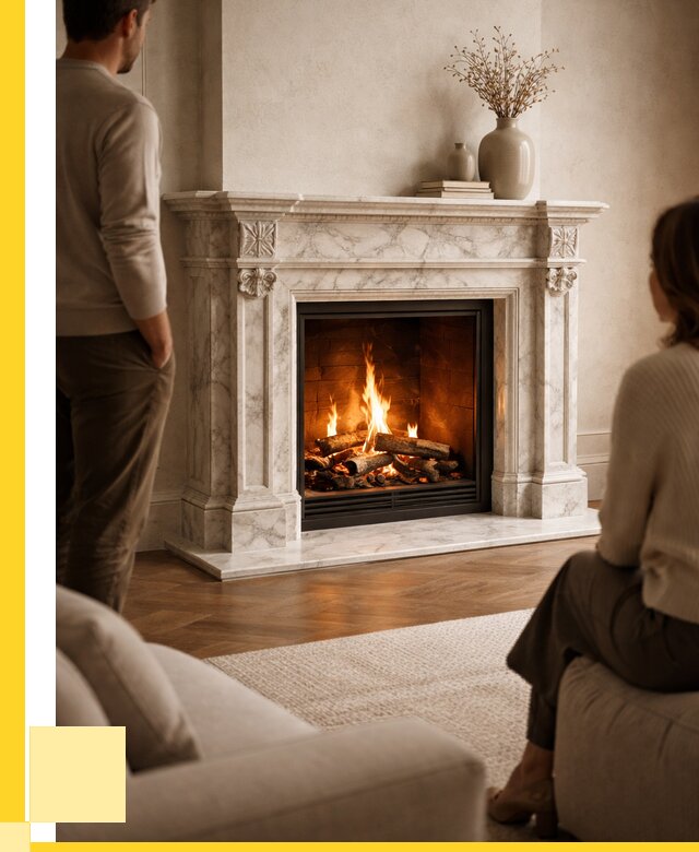 Мраморные камины под ключ в Киселёвске от 257025 р. | ЭриданКис