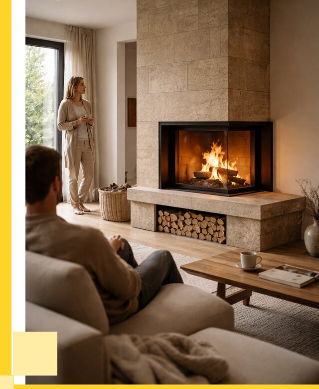 Угловые камины из кирпича установка в Киселёвске от 154215 р. ЭриданКис