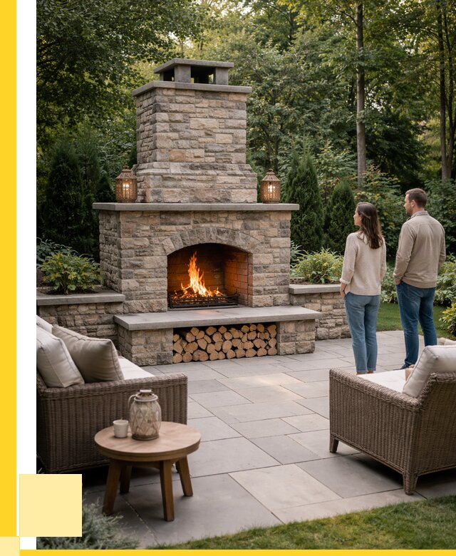 Уличные камины из кирпича в Киселёвске от 154215 р. | ЭриданКис