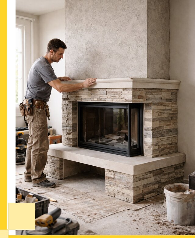 Изготовление каминов под ключ в Киселёвске от 154215 р. | ЭриданКис