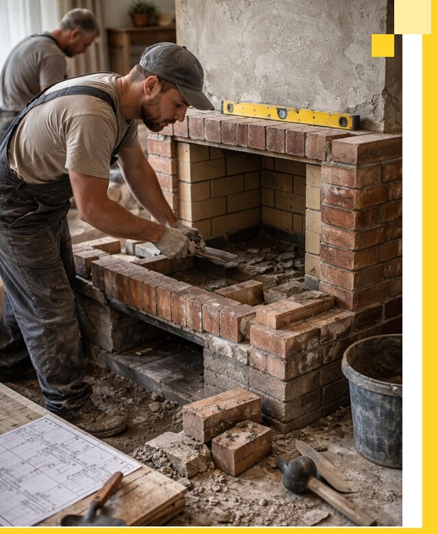 Изготовление и установка каминопечей под ключ в Киселёвске