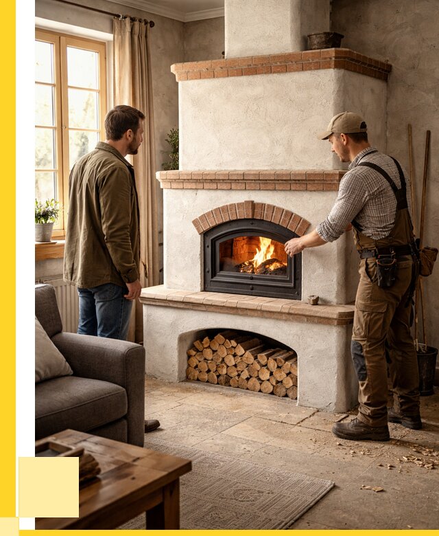 Печи камины в Киселёвске: кирпичные, изразцовые от 61686 р. | ЭриданКис