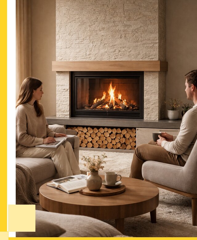 Камины со стеклом в Киселёвске от 185058 р. | ЭриданКис — топки 3 стекла