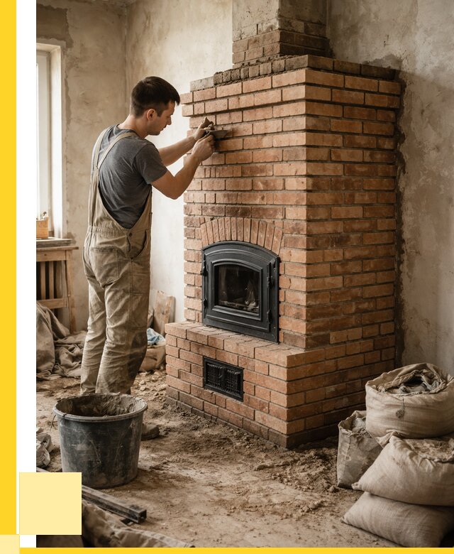 Строительство печей в Киселёвске от 66827 р. под ключ, ЭриданКис