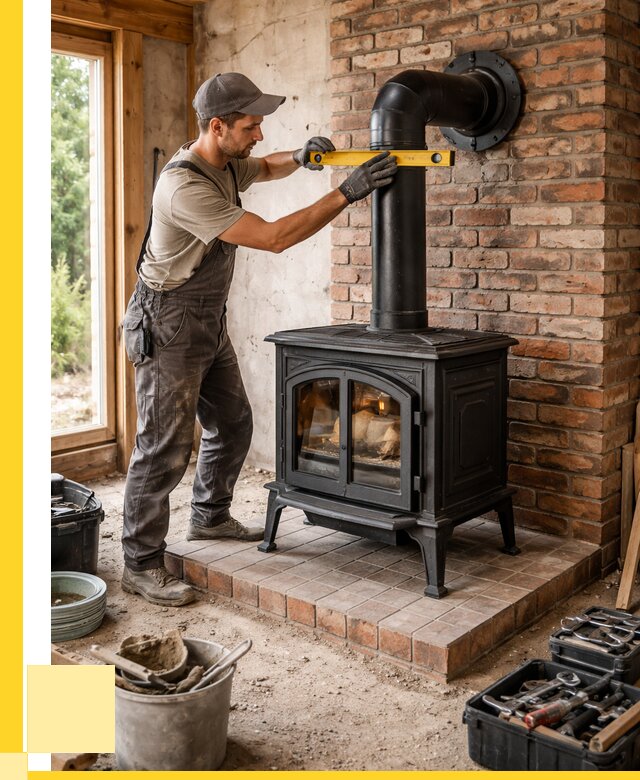 Монтаж печей установка банной печи в Киселёвске от 15422 р. | ЭриданКис