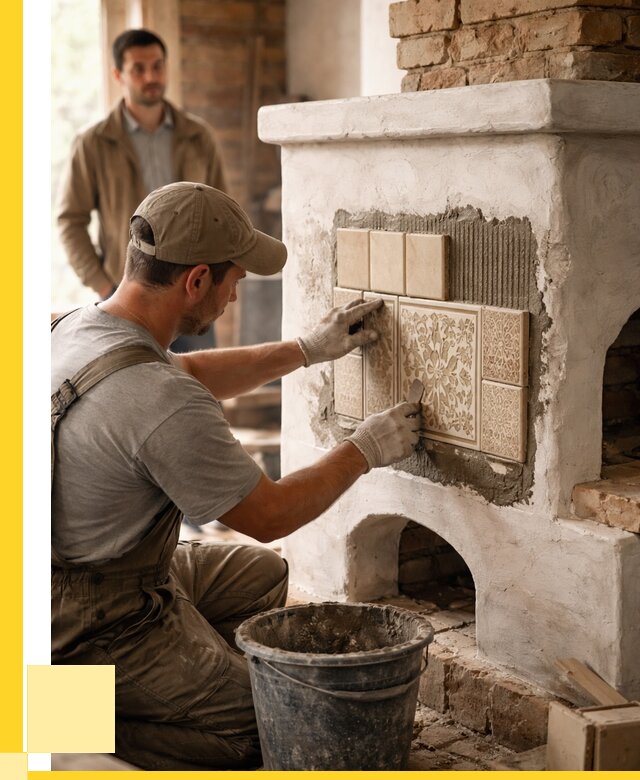 Отделка печей и банных печей в Киселёвске от 35984 р. | ЭриданКис