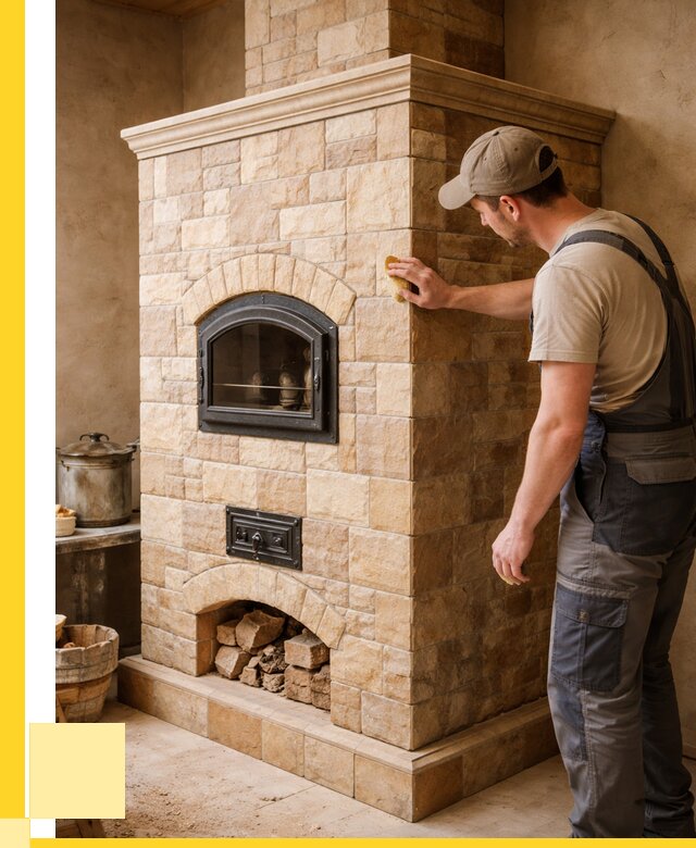 Облицовка печей в Киселёвске от 4626 р. под ключ | ЭриданКис