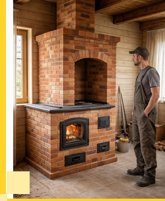 Кирпичные печи в Киселёвске: купить от 154215 р. | ЭриданКис