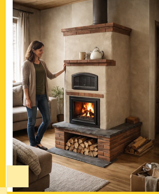 Печи шведки в Киселёвске от 87389 р. | ЭриданКис — печь шведка