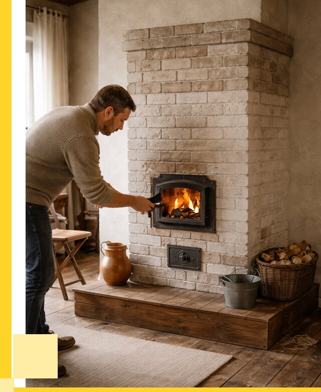 Печь голландка из кирпича в Киселёвске от 87389 р. | ЭриданКис