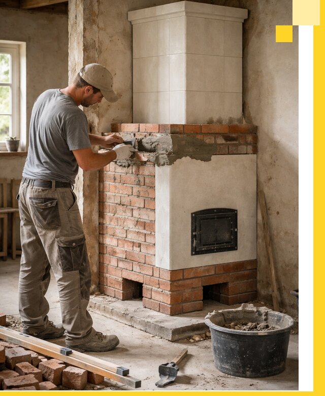 Изготовление и установка печей-голландок под ключ в Киселёвске