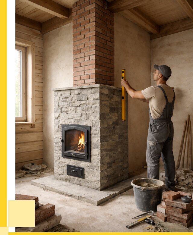 Печи и дымоходы под ключ в Киселёвске от 46265 р., ЭриданКис