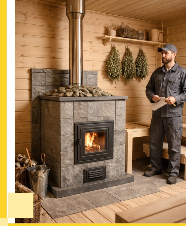 Печи для бани под ключ в Киселёвске от 123372 р. | ЭриданКис