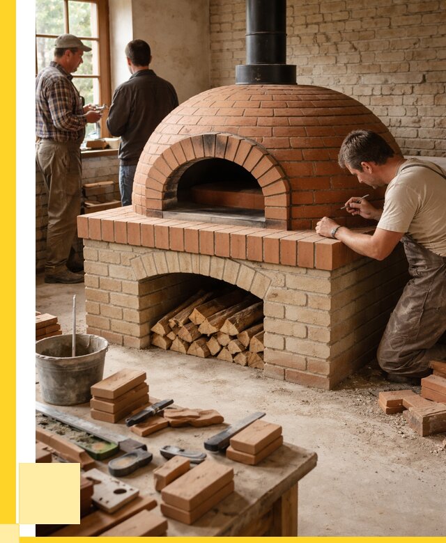 Помпейская печь дровяная для пиццы в Киселёвске | ЭриданКис от 205620 р.