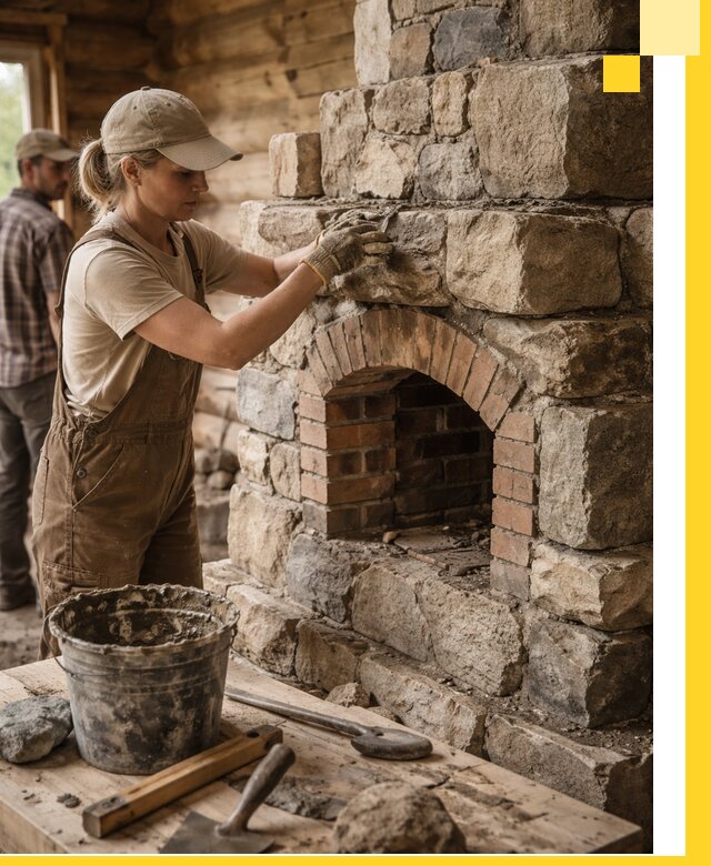 Каменные печи на заказ и монтаж в Киселёвске, долговечные решения