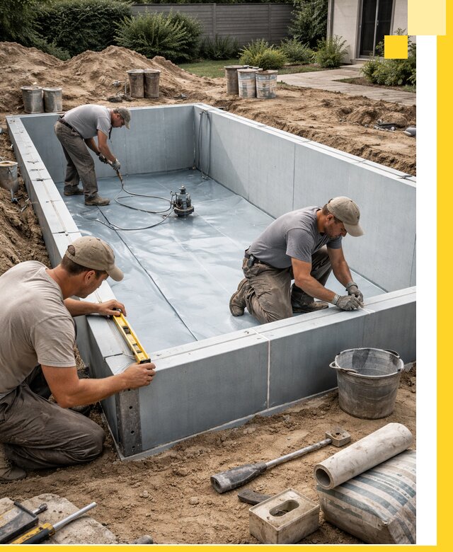 Профессиональный монтаж бассейнов под ключ в Киселёвске с гарантией