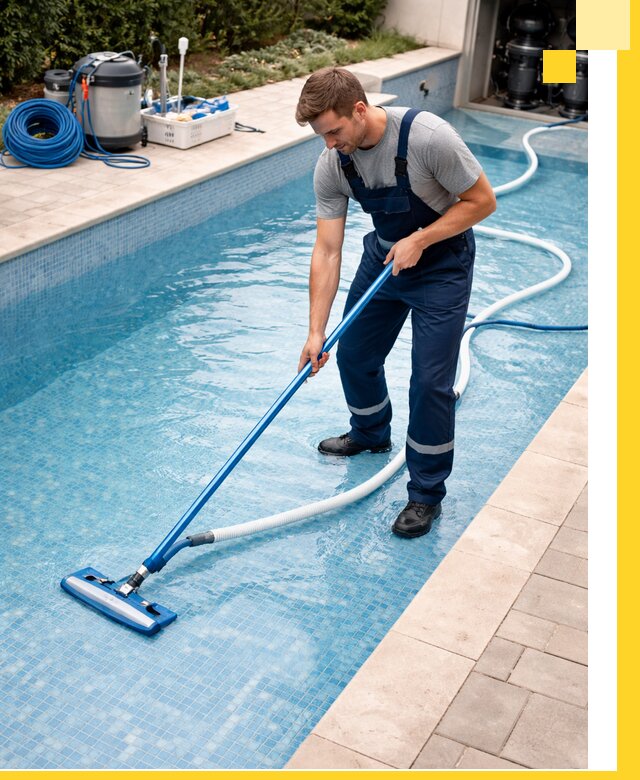 Профессиональная чистка бассейнов и фильтров в Киселёвске под ключ