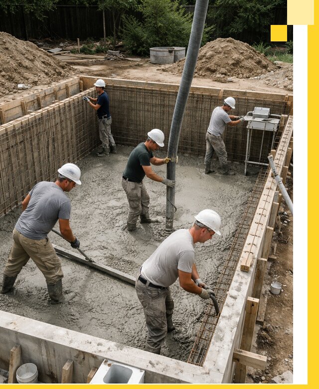 Строительство бетонных бассейнов под ключ в Киселёвске