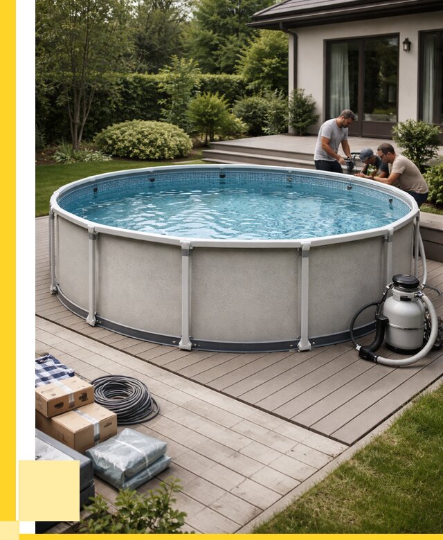 Купить каркасные бассейны в Киселёвске от 46265 р. | ЭриданКис