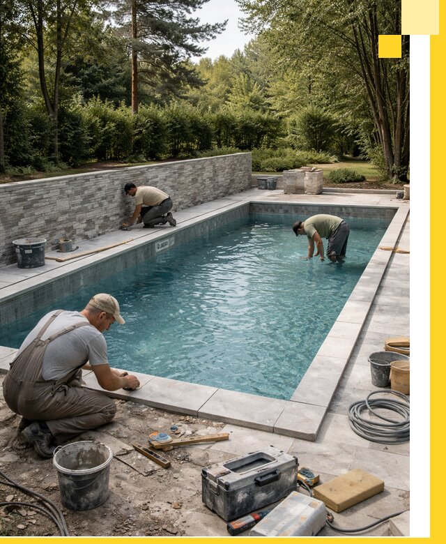 Проектирование и строительство частных бассейнов в Киселёвске