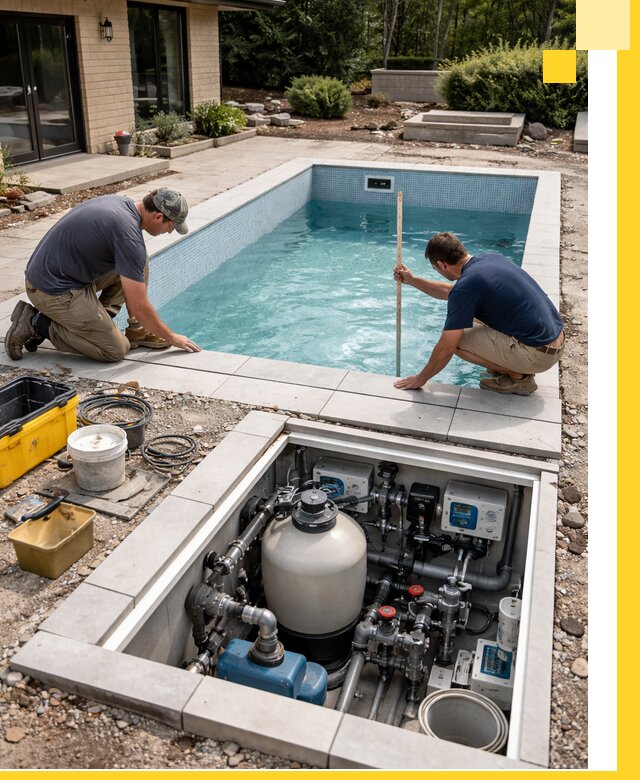 Строительство качественных домашних бассейнов под ключ в Киселёвске