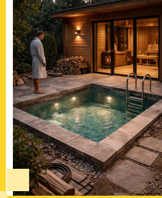 Бани с бассейном под ключ в Киселёвске от 97670 р. | ЭриданКис