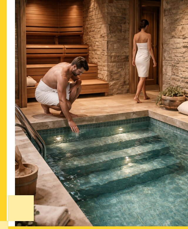 Сауна с бассейном под ключ в Киселёвске от 123372 р., ЭриданКис