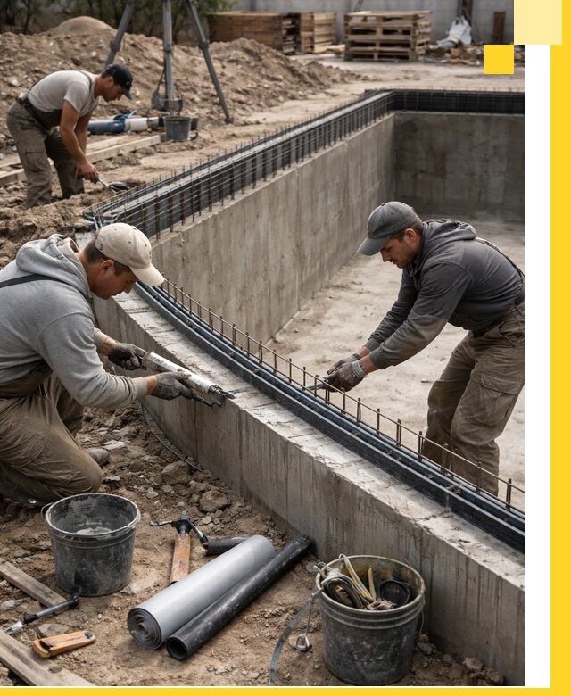 Качественный монтаж чаши бассейна в Киселёвске под ключ с гарантией