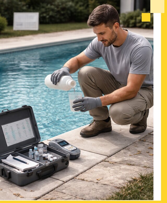 Профессиональная дезинфекция воды в бассейне в Киселёвске