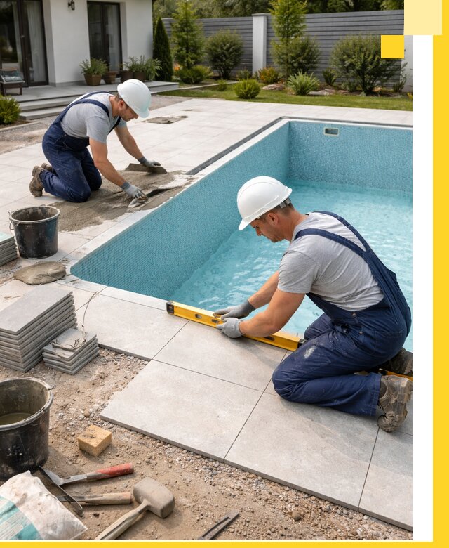 Строительство и монтаж плавательных бассейнов под ключ в Киселёвске