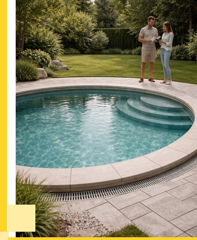 Круглые каркасные бассейны купить в Киселёвске от 257025 р. | ЭриданКис