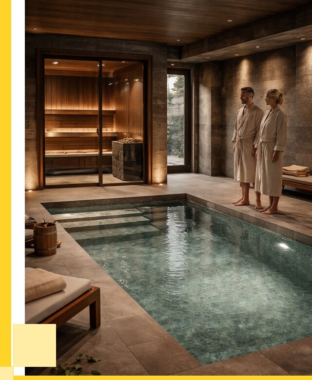 Сауна с большим бассейном в Киселёвске от 1233720 р. ЭриданКис