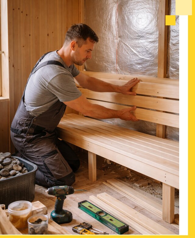 Проектирование, изготовление и монтаж финских саун в Киселёвске