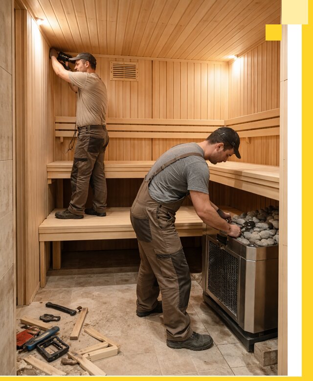 Купить сауну под ключ в Киселёвске с монтажом и гарантией