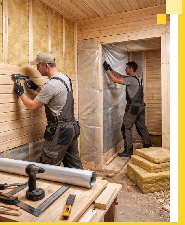 Бани под ключ в Киселёвске с проектом и полным монтажом