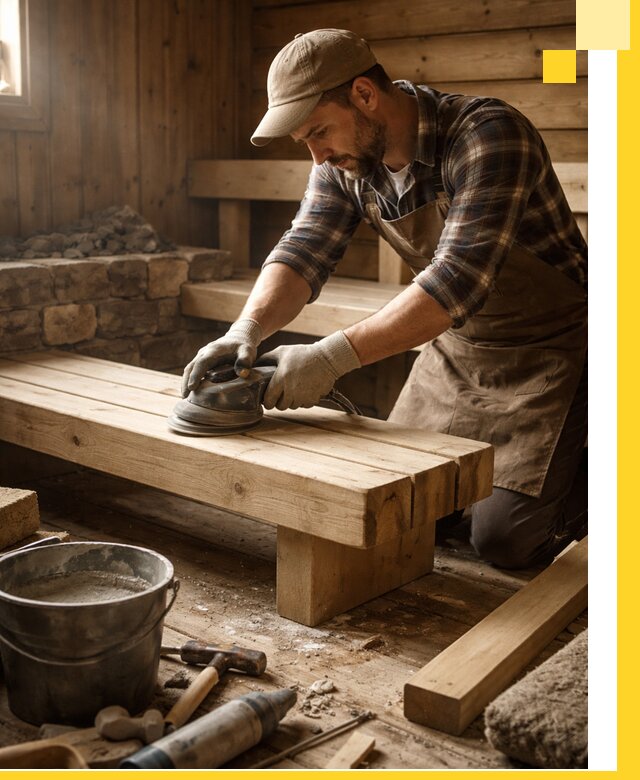 Ремонт бань под ключ в Киселёвске с гарантией качества и сроков