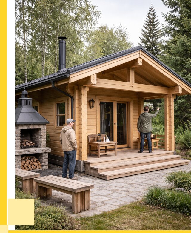 Деревянные бани под ключ в Киселёвске от 462645 р. | ЭриданКис