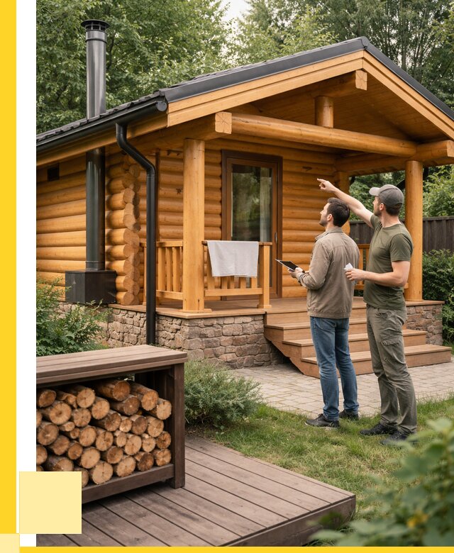 Бани для дачи под ключ в Киселёвске от 257025 р. | ЭриданКис