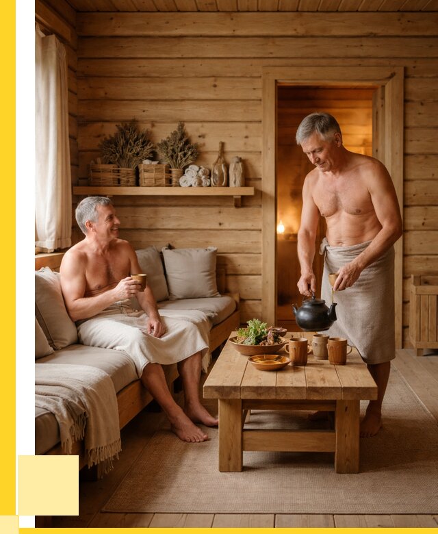 Бани с комнатой отдыха под ключ в Киселёвске от 462645 р. | ЭриданКис