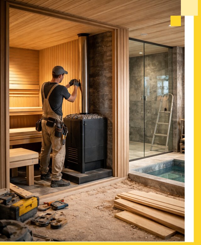 Полное строительство банных комплексов под ключ в Киселёвске