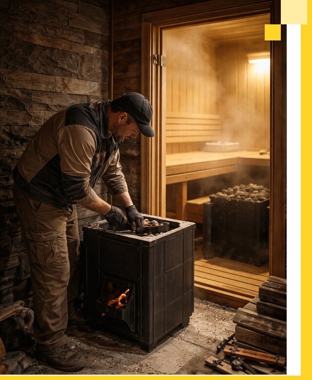 Строительство бани с сауной под ключ в Киселёвске от проекта до сдачи