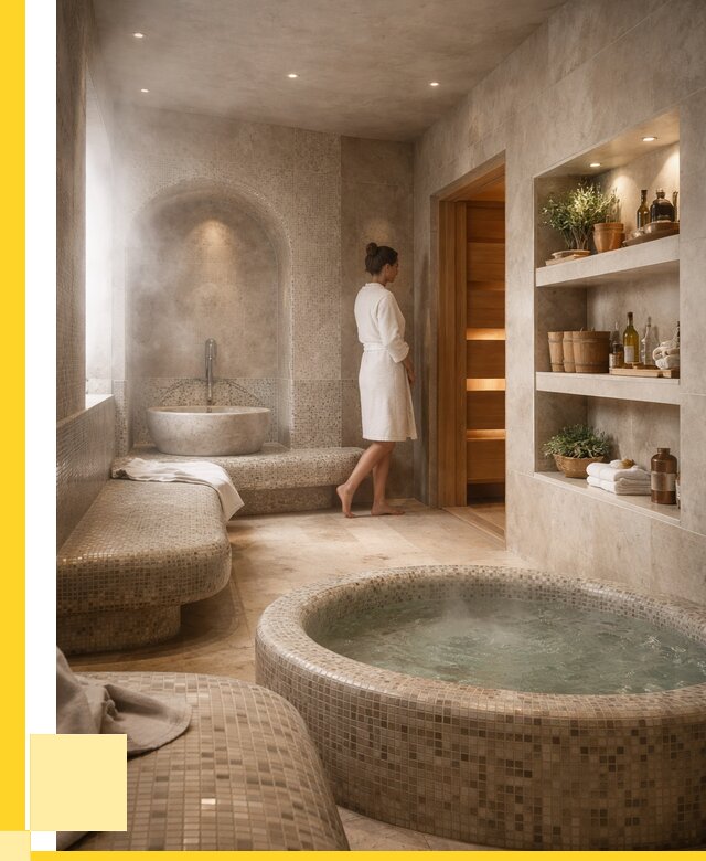 Строительство бани с хамамом в Киселёвске от 771075 р. | ЭриданКис