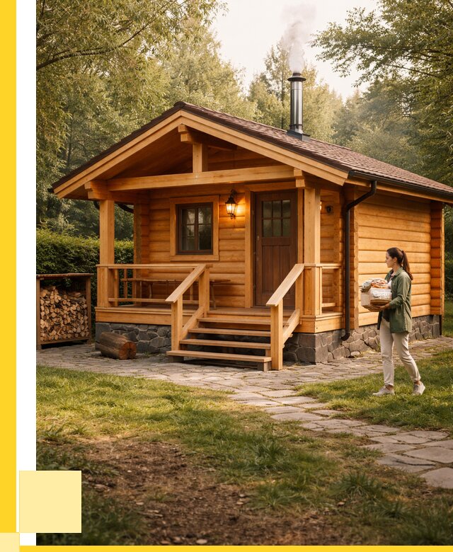 Купить баню под ключ в Киселёвске от 668265 р. | ЭриданКис