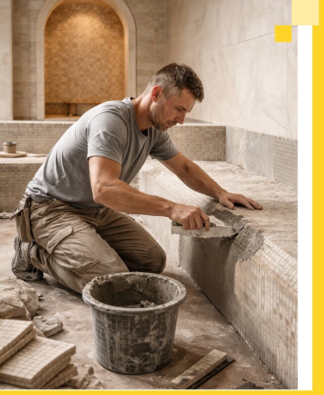 Строительство эксклюзивных хамамов под ключ в Киселёвске