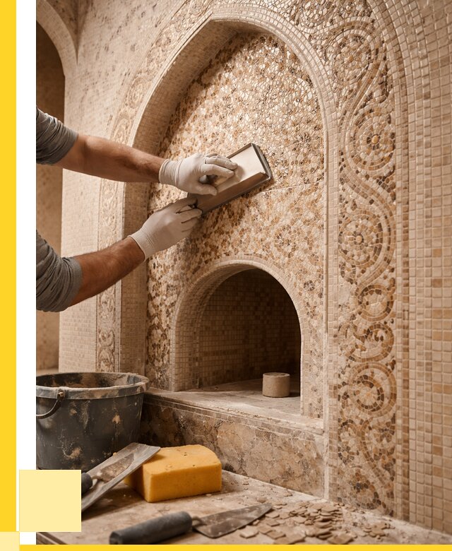 Мозаика для хамама в Киселёвске под ключ от 5141 р. | ЭриданКис