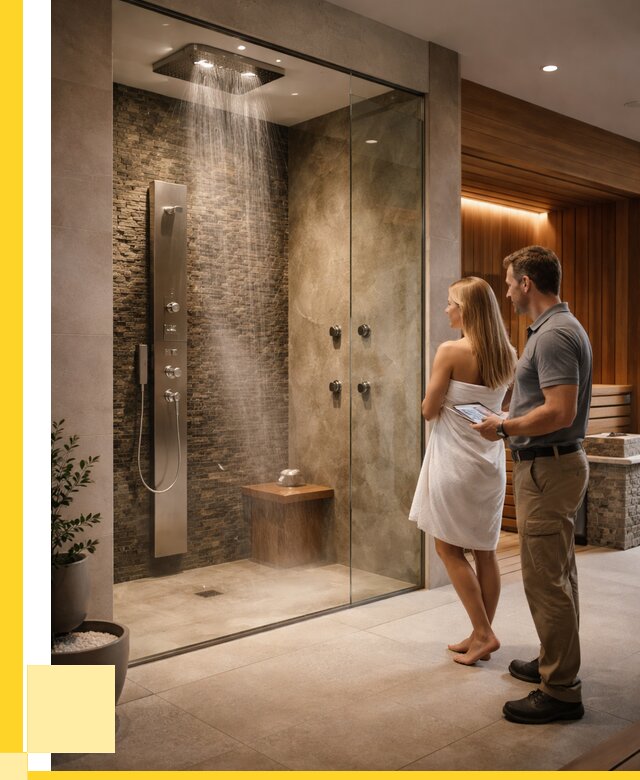 Купить душ впечатлений для дома в Киселёвске от 87389 р. | ЭриданКис