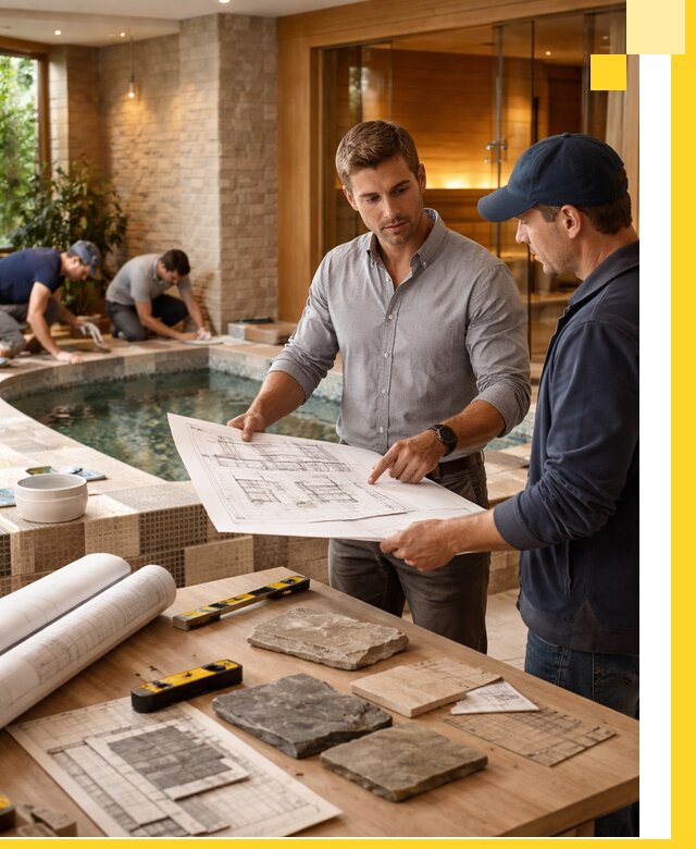 Проектирование SPA зон под ключ в Киселёвске с инженерией